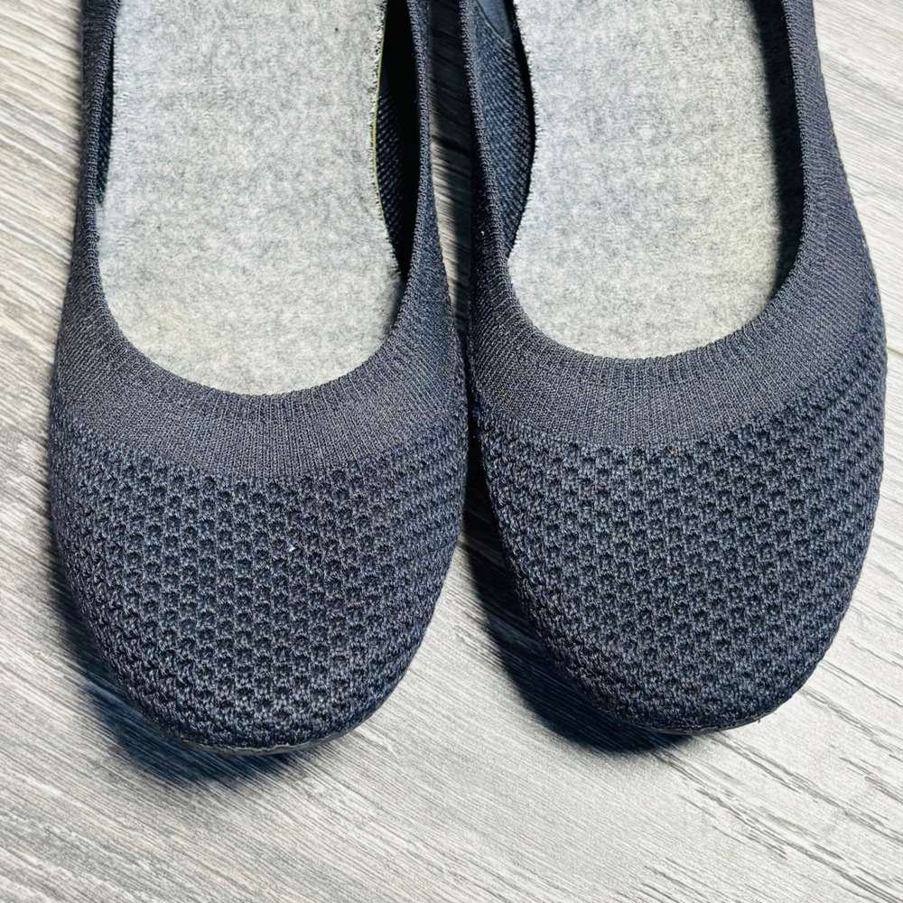 Allbirds Womens‎ Tree Breezer  Navy Ballet Flats Knit Shoe  Women's 7.5 - Picture 13 of 13
